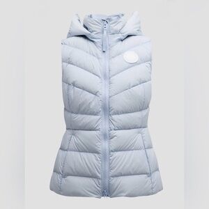 Canada Goose Clair Women's Down Blue Puffer Vest Size Medium